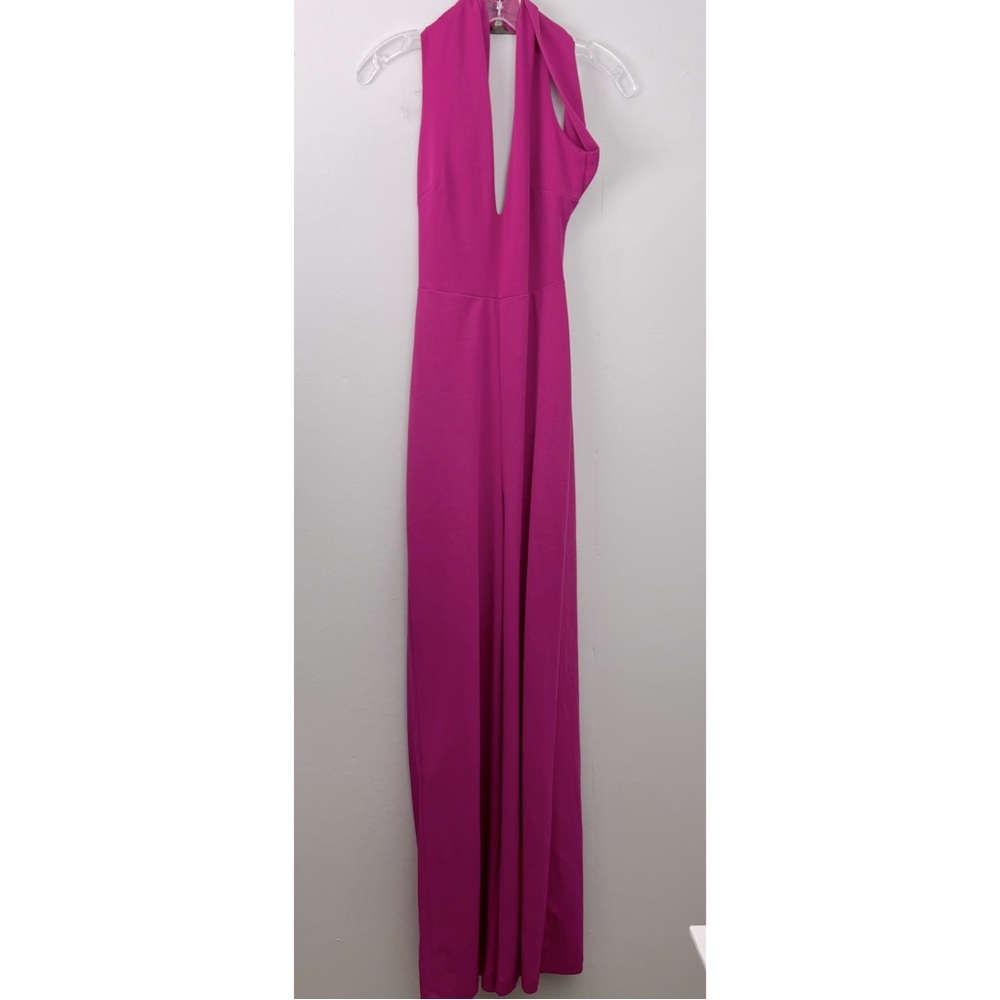 LuLus Thinking Out Loud Backless Jumpsuit